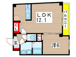 Maximas　Ⅰの物件間取画像